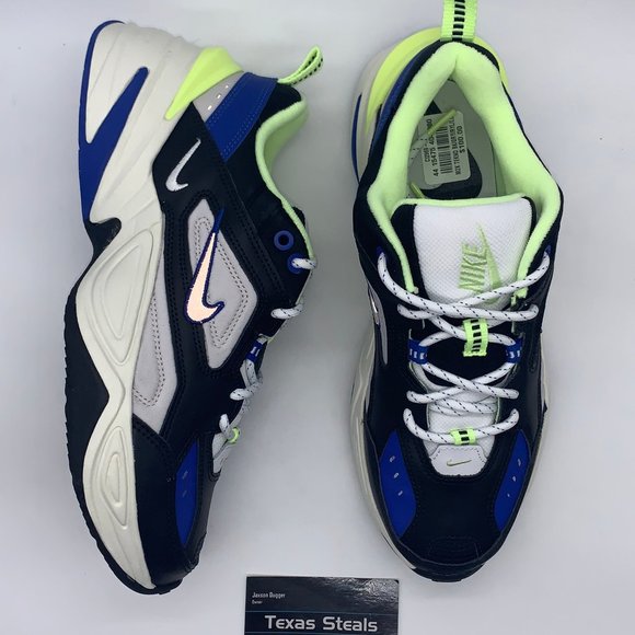NEW Nike M2K Tekno Blue Silver